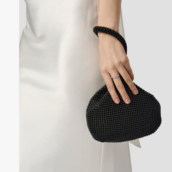 BLACK BEADED WRISTLET - Picture 2 of 6